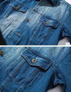 Best Selling Men's Stylish Denim Winter Jackets Patchwork Hooded Waterproof Premium Quality Stand Collar <b>Top</b> Rated Latest Style - Product Image 5