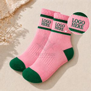 HMR Customized Greek Alpha | Kapa <b>Breathable</b> <b>Socks</b> Premium Quality Embroidered <b>Socks</b> for College Organizations knitted <b>socks</b> - Product Image 2