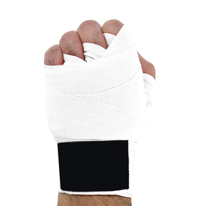 Bandages de boxe en coton élastique pour le soutien des poignets, idéaux pour la gym, le fitness et l'entraînement de boxe (vente en gros) - Product Image 5