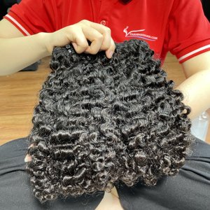 Proveedor vietnamita líder de cabello, máquina de cabello humano Remy, trama doble, todos los colores, envío inmediato adecuado - Product Image 4
