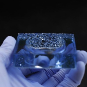 Anillos de Servilleta de Resina Azul de Diseño Moderno Hechos a Mano, Decoración de Mesa Única para Restaurante, Boda, Fiesta, Último Diseño en Stock - Product Image 1