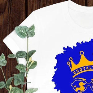 SGRHO RHoyalty T <b>Shirt</b> <b>White</b> Color Custom Greek Letter Sorority Tee <b>Short</b> <b>Sleeve</b> Round Neck Casual Summer Fashion Unisex Apparel - Product Image 5