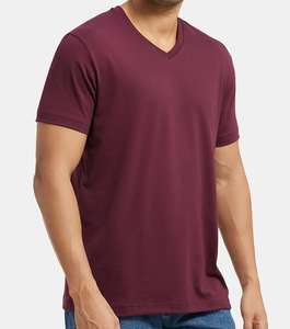 T-shirt en coton uni pour homme, coupe classique, toucher doux, respirant, manches courtes, décontracté, basique, pour toutes les saisons - Product Image 4