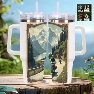 Vaso personalizado de acero inoxidable de 40 oz para regalos de firmas de arquitectura. - Product Image 2
