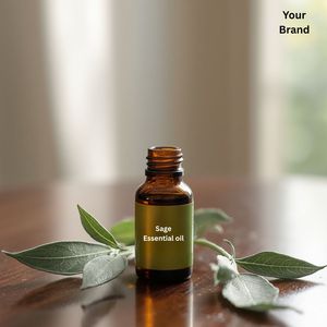 ODM OEM Of Natural Sage <b>Essential</b> <b>Oil</b> for Skin, Hair, Perfume Fragrance & Candle Making in Wholesale Price Bulk - Product Image 5
