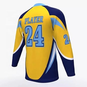 Vente en gros de maillots de hockey personnalisés de haute qualité, techniques de broderie, sublimation, uniforme de hockey sur glace pour adultes, produits de qualité supérieure - Product Image 6