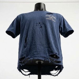 T-shirt Homme Effet Vieilli Oversize Streetwear Décontracté Manches Courtes - Product Image 5