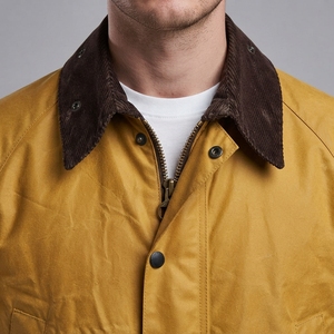 Wax Cotton Jackets Custom Outdoor Casual Lightweight Water Resistant Full Zip Utility Outerwear - Product Image 5