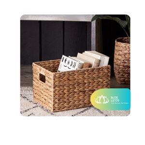 [HIGH QUALITY] l Water Hyacinth <b>Basket</b> for Household Storage Organization and Daily Arrangement Vietnam - Product Image 1