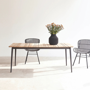 A best-selling modern outdoor <b>dining</b> set featuring stylish <b>dining</b> <b>chairs</b> with excellent backrests. - Product Image 1
