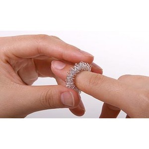 Wholesale Acupressure Therapy Ring Gold & Silver Finger <b>Massager</b> Roller for <b>Hand</b> Relaxation Manual Massage Ring - Product Image 1