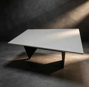 Modern <b>Extendable</b> Rectangular Conference <b>Table</b> MDF Top Metal <b>Legs</b> Durable Office Furniture for Conference Room 12 Seater - Product Image 1