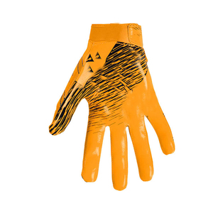 Guantes de Fútbol de Dedo Completo, Color Naranja, PU, Diseño Antideslizante, Unisex, para Todas las Estaciones, Deportes al Aire Libre, con Agarre Estampado - Product Image 4