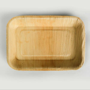 Platos de hoja de palma de areca de súper calidad, 100% naturales, desechables y compostables, para uso en el hogar, restaurantes, picnics y barbacoas. - Product Image 1