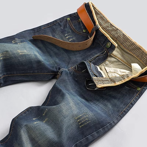 Jeans décontractés pour hommes 2026 – Coupe droite, extensibles, en denim, style classique, pour jeunes hommes - Product Image 5