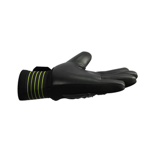 Gants de gardien de but sur mesure avec design à doigts enroulés, pour usage extérieur, antidérapants, rembourrés en latex et mousse pour un ajustement parfait - Product Image 2