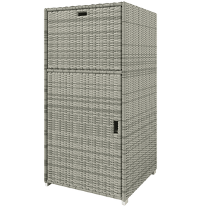 Outdoor <b>Storage</b> Solution Rack Cabinets <b>Lockers</b> Rolling Wardrobe - Product Image 2