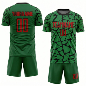 Meilleur fabricant d'uniformes de football personnalisés, uniformes de football légers à manches courtes, uniformes de football de haute qualité 100% respirants - Product Image 5