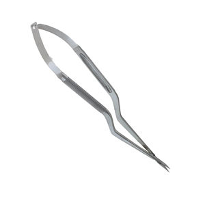 Durable Stainless Steel Manual Micro Spring Scissors Straight Sharp Edge Ophthalmic Microsurgery Tool By <b>Blush</b> Surgical - Product Image 2