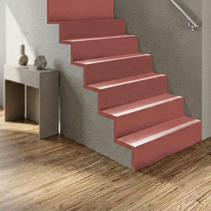 Carreaux de sol en grès cérame antidérapants Vistaar, qualité export, pour intérieur et extérieur, aspect terre cuite, 4 pieds, marche d'escalier - Product Image 1