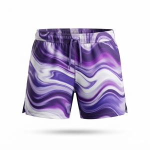 Pantalones Cortos Deportivos Transpirables al por Mayor para Hombre, Diseño Personalizado, Secado Rápido, para Gimnasio, Fitness y Entrenamiento - Product Image 2