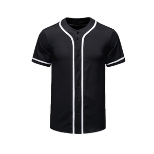 Camiseta de béisbol de malla de poliéster de microfibra, transpirable, antibacteriana, de diseño personalizado, la más vendida. - Product Image 2