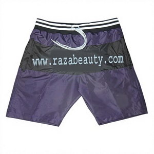 Shorts unisexes RBI en tissu coupe-vent nylon/polyester, anti-UV, grande taille, écologiques, respirants, antibactériens, 220g, personnalisables - Product Image 1