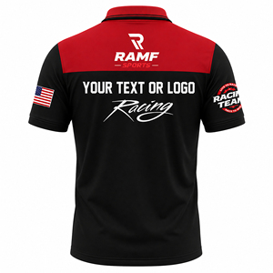 Wholesale Custom Team Polo <b>Shirt</b> Men Sublimated Printing All Over Printed Motorcycle Auto Racing E Sports <b>Shirt</b> - Product Image 6