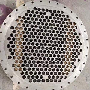 ताप विनिमायक कार्बन स्टील, डुप्लेक्स स्टेनलेस स्टील, टाइटेनियम ट्यूब शीट फ्लैंज के लिए अनुकूलित एस्म S266 ग्राम 2/S105 ट्यूब शीट - Product Image 2