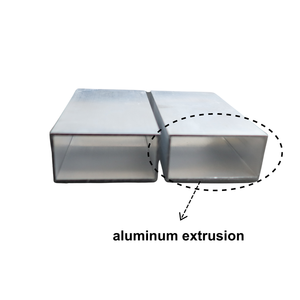 Professional Supplier Custom <b>Aluminum</b> Alloy Extrusion Profile Anodized Surface 7000 Series Grade T3-T8 Temper Industrial CNC - Product Image 4