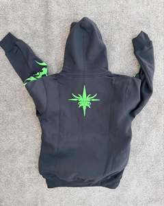 Wholesale Plain <b>Men's</b> Hoodies Custom Logo Printed 100% Cotton Zipper Hoodies <b>for</b> <b>Men</b> - Product Image 3