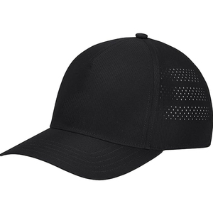 Unisex Black <b>Baseball</b> <b>Cap</b> Breathable Mesh Side Sporty Style Outdoor Wear Spring Summer Adult Fit - Product Image 6