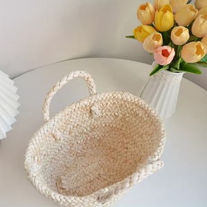 Personalized Woven <b>Straw</b> Tote <b>Bag</b> Braided Handle Beach Handbag Custom Name Embroidery Summer Gift for Travel Picnic - Product Image 3