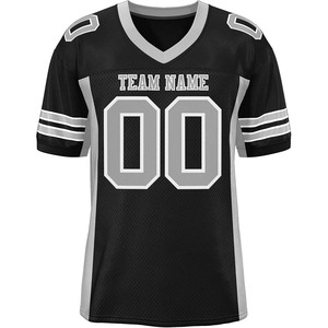 Professional American Football Jersey Moisture Wicking Fabric Digital Print Custom Logo OEM ODM Supplier Performance Wear - Product Image 1