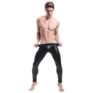 กางเกงหนังผู้ชายคุณภาพพรีเมียมแบบขายส่งปี 2026 ปรับแต่งได้ น้ำหนักเบา ดีไซน์เอวสูง สวมใส่สบายๆ - Product Image 3