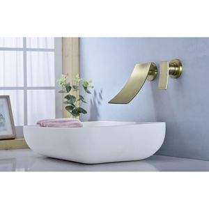 Rubinetto da Bagno a Parete di Ampio Raggio, Design Elegante per Lavabo - Product Image 5