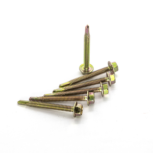 Hex Head Self Drilling <b>Screws</b> Metric Zinc Plated Carbon Steel Class 8.8 Coarse Thread - Product Image 4