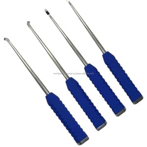 ชุดเครื่องมือผ่าตัดกระดูกสันหลังแบบ UBE ของ World Precision Surgical รุ่น WPS-UBE-8 ชุด 8 ชิ้น ทำจากสแตนเลสสตีล ใช้สำหรับการผ่าตัดผ่านกล้องแบบแมนนวล ด้ามจับสีน้ำเงิน - Product Image 6