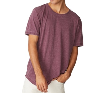 เสื้อยืดคอกลมผู้ชาย OEM ใหม่ แบบสั่งทำพิเศษ ผ้าฝ้าย 100% เสื้อยืดเต็มตัว แฟชั่นผู้ชาย เสื้อยืดออกกำลังกายผู้ชาย - Product Image 1