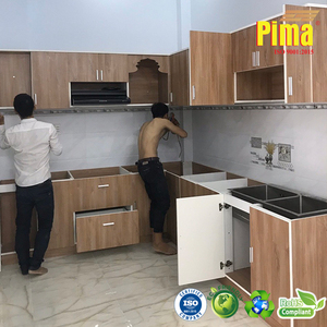 แผ่นโฟมพีวีซีสีขาวขนาด 18 มม. ความหนาแน่น 0.6 กันน้ำ ทนไฟ/ทนความร้อน สำหรับเฟอร์นิเจอร์ตู้ - Product Image 6