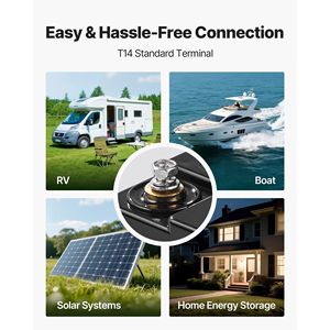 แบตเตอรี่ลิเธียมไอรอนฟอสเฟต 12V 50Ah แบบ Deep Cycle 15000 รอบการใช้งาน ทนต่ออุณหภูมิต่ำ พร้อมระบบป้องกันในตัว BMS สำหรับเก็บพลังงานภายในบ้าน - Product Image 6