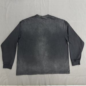 Camisetas modernas retro casuales de estilo urbano con lavado ácido, camisetas con lavado desgastado para uso diario, camisetas con lavado ácido de estilo vintage urbano. - Product Image 2