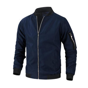 Heavyweight Bomber Jacket Zip Up Winter <b>Coat</b> for Men Casual Streetwear Outerwear USA Retail Brands Wholesale Factory Apparel New - Product Image 3