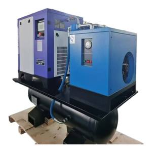 חשמלי 7.5kw 10hp תעשיית 247 מדחס אוויר סיבובי עם מייבש וממיר עבור מדחס רכב דה אייר - Product Image 2