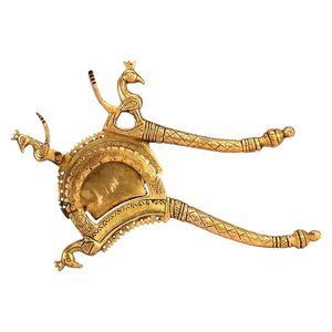 Ouvre-noix Sarota en laiton Art Déco, pince robuste, écologique, outil artistique multi-usages pour noix, amandes, noix de pécan et fruits de mer - Product Image 3