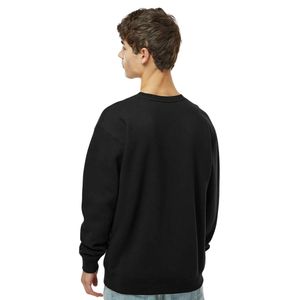 Sweat-shirt col rond épais pour homme 10oz en molleton premium, coupe décontractée, style streetwear, vente en gros - Product Image 2