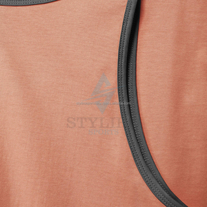 Top Selling Men's Compression Tank Top Latest Collection Workout Fitness Bodybuilding <b>Running</b> 3D Stringer Gym Vest <b>Singlet</b> - Product Image 5