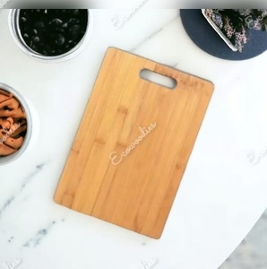 Tabla de Cortar de Bambú con Mango para Verduras y Frutas, Tabla de Cortar Queso y Pizza con Mango - Product Image 5