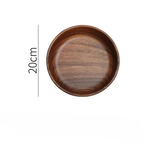 Bol à salade en bois rustique de style américain, fait main, pour la cuisine et la décoration de la salle à manger, artisanat pour les fêtes à domicile - Product Image 6