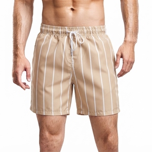 Solid Mid Waist Breathable Quick Dry Eco-Friendly Waterproof Workout Gym <b>Shorts</b> Athletic Pockets <b>Zipper</b> Fly Closure - Product Image 5